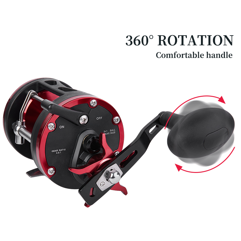 BILLINGS Trolling Drum Reel 33 - Fishing Boat Steering Wheel avaliação e preço