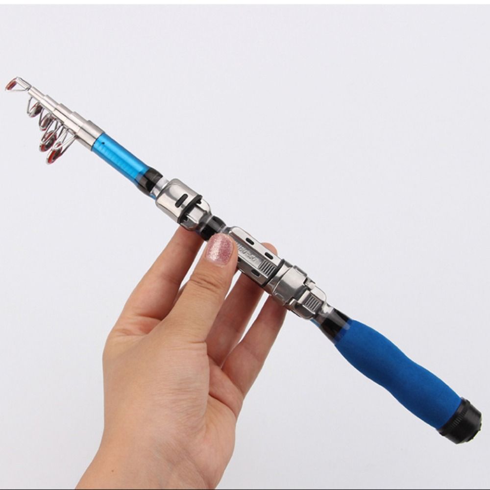 Mini Telescopic Fishing Rod Sh - Fishing Boat Fiberglass avaliação e preço