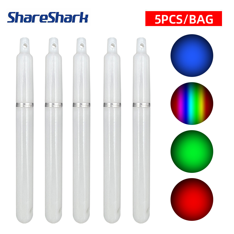 ShareShark 5pcs/bag Luminous S - Fishing Boat Navigation Light avaliação e preço