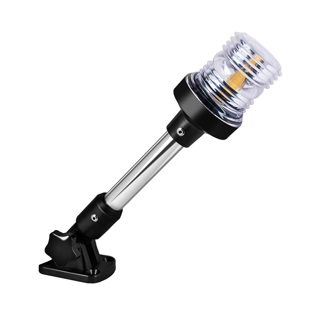 360 Degree White LED Fold Down - Fishing Boat Navigation Light avaliação e preço