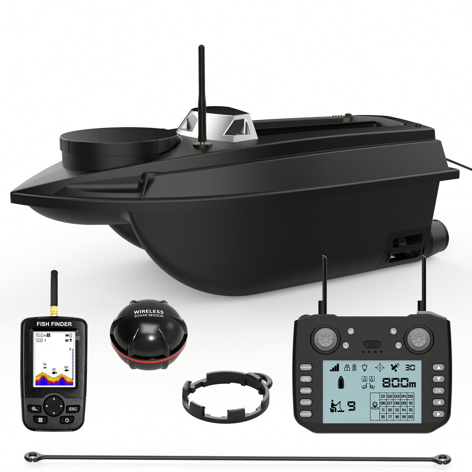 2024 Flytec New V030 RC Fishin - Fishing Boat Gps avaliação e preço