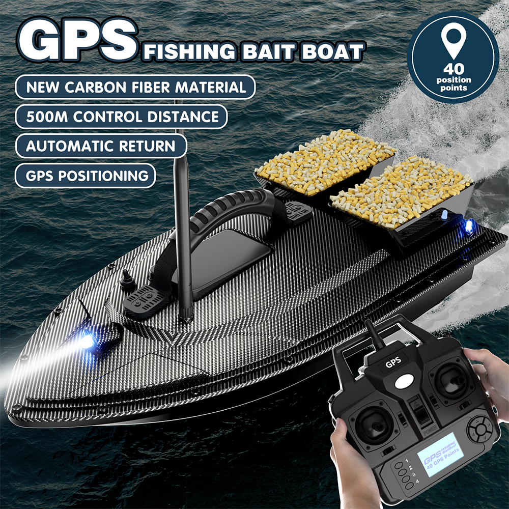 V070 12000mAh/5200mAh RC Bait  - Fishing Boat Gps avaliação e preço