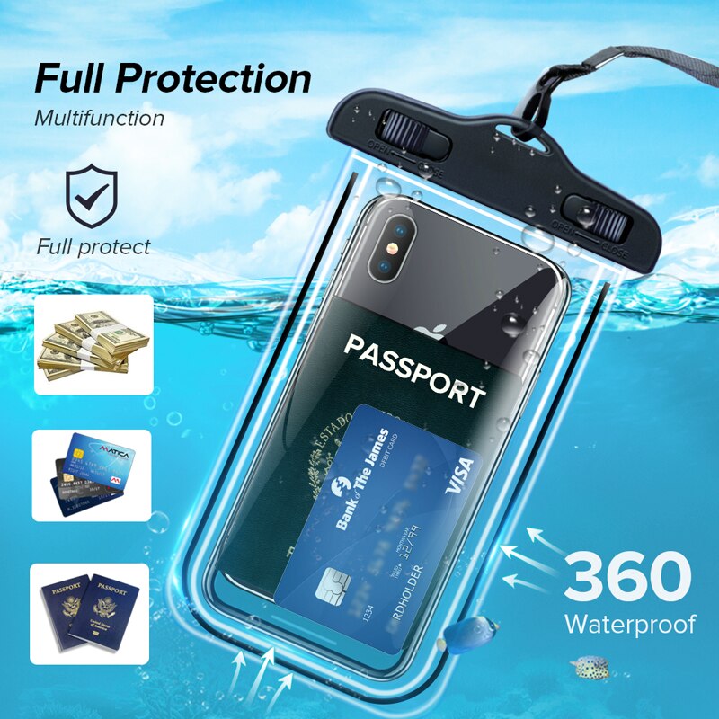 IP68 Universal Waterproof Phon - Fishing Boat Cover avaliação e preço