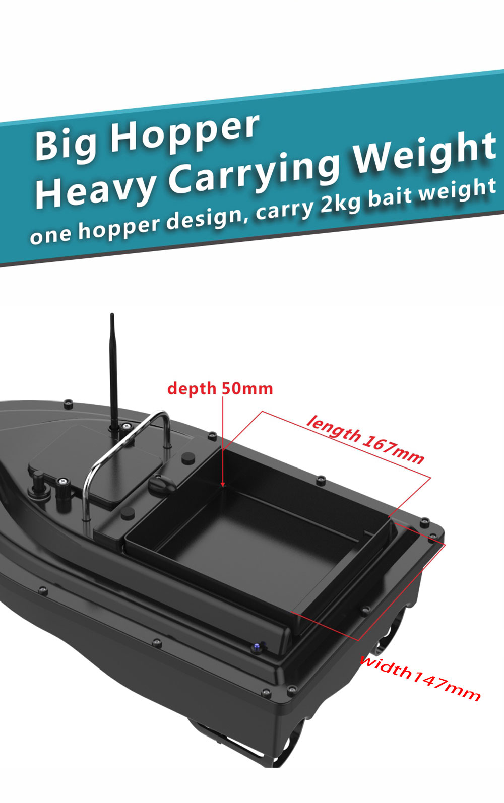 Bait Boat With GPS Positioning - Fishing Boat Gps avaliação e preço