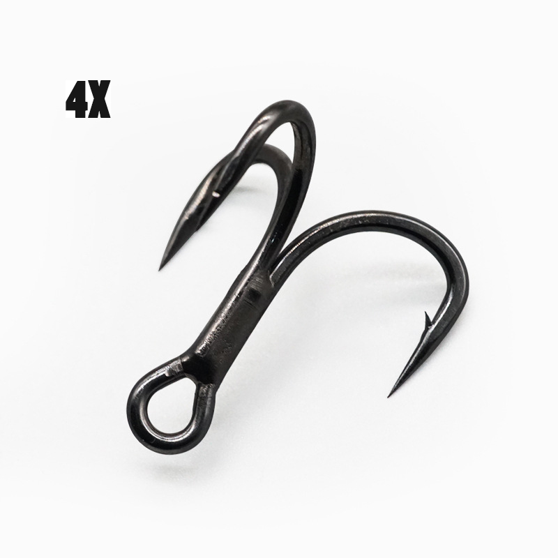 100Pcs Fishhooks 4X Strong Tre - Fishing Boat Anchor avaliação e preço