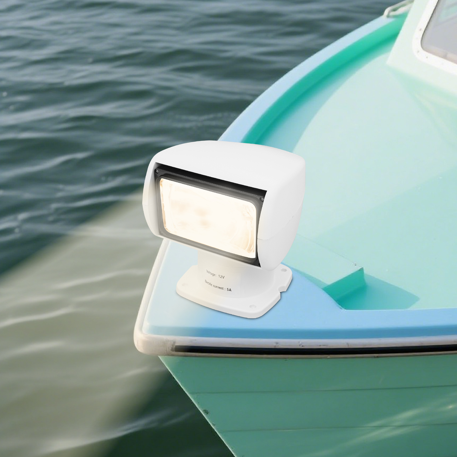 Remote Control Marine Spotligh - Fishing Boat Navigation Light avaliação e preço