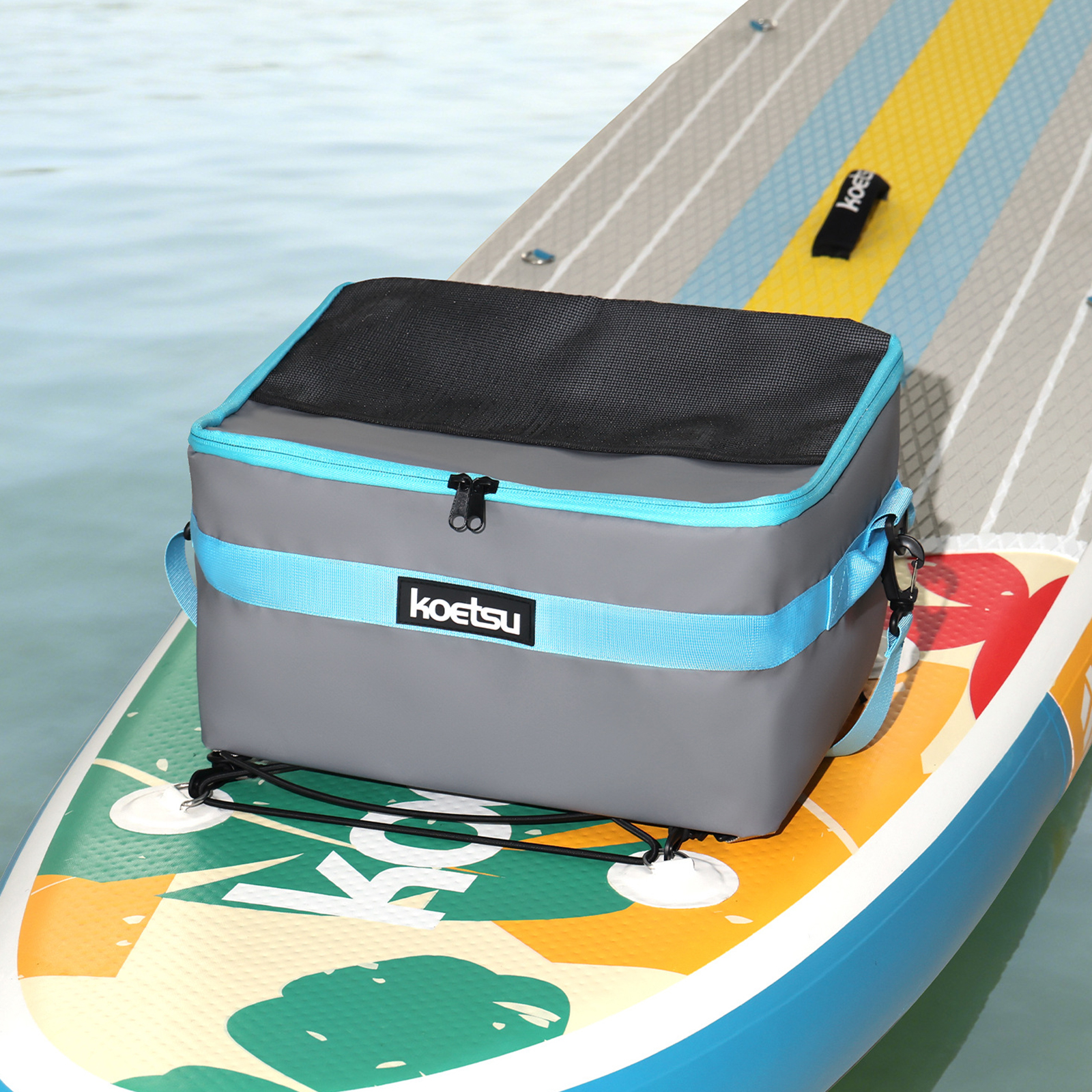 Insulated Paddleboard Cooler w - Fishing Boat Paddle avaliação e preço