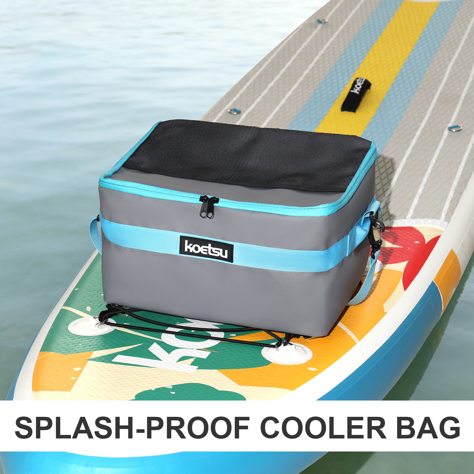 Insulated Paddleboard Cooler w - Fishing Boat Paddle avaliação e preço