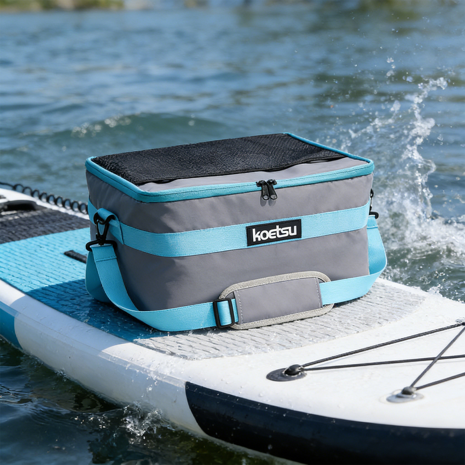 Insulated Paddleboard Cooler w - Fishing Boat Paddle avaliação e preço