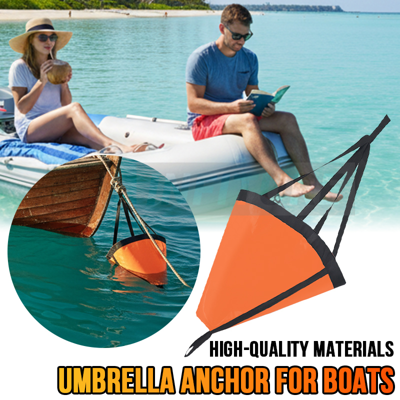18-53'' Sea Drogue Anchor Floa - Fishing Boat Anchor avaliação e preço