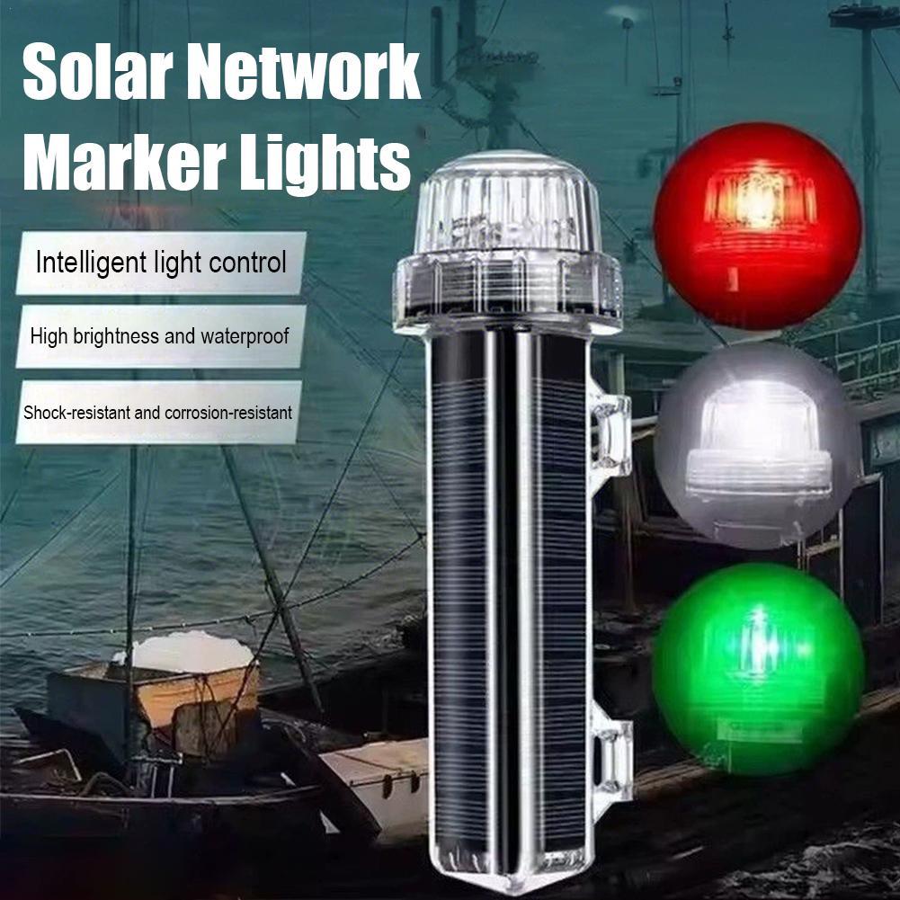 Solar Ocean Signal Light Navig - Fishing Boat Oar avaliação e preço