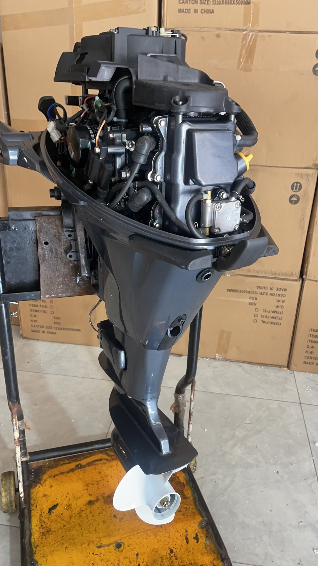25HP 30HP 4Stroke Marine Outbo - Fishing Boat Outboard Motor avaliação e preço