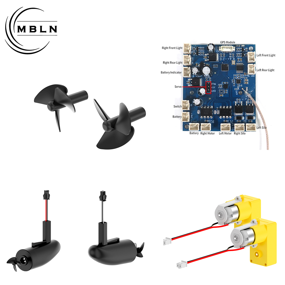 V020 Bait Boat Parts Motor Pro - Fishing Boat Trolling Motor avaliação e preço