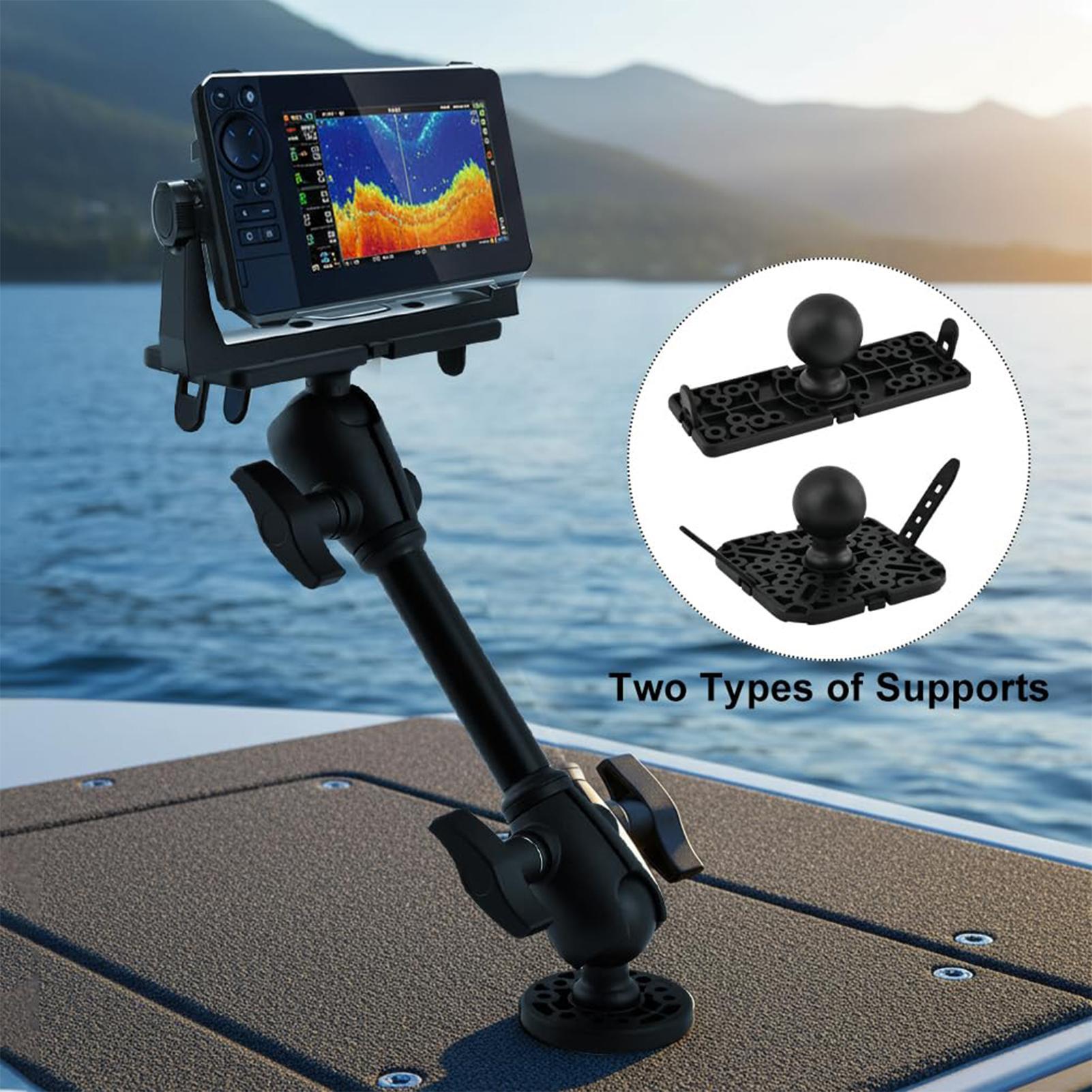 Fish Finder Transducer Mount 3 - Fishing Boat Depth Finder avaliação e preço