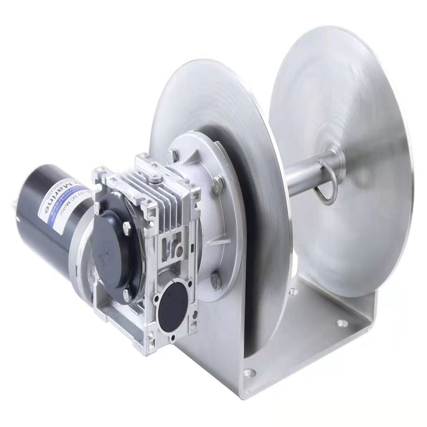 12V 1000W 316 Stainless Steel  - Fishing Boat Anchor Winch avaliação e preço