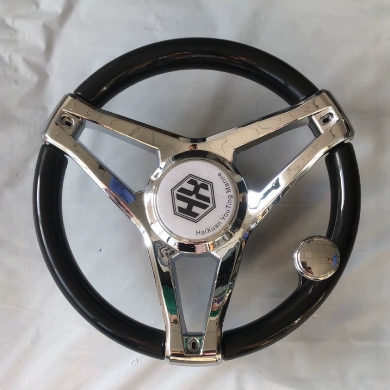 Marine Steering Wheel With Ass - Fishing Boat Trailer avaliação e preço