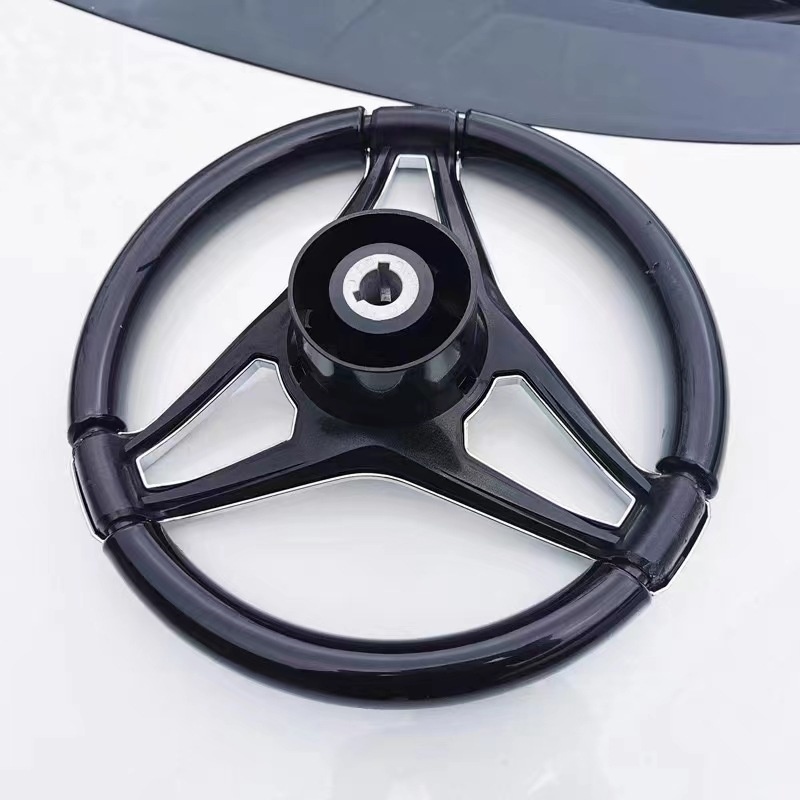 Marine Steering Wheel With Ass - Fishing Boat Trailer avaliação e preço