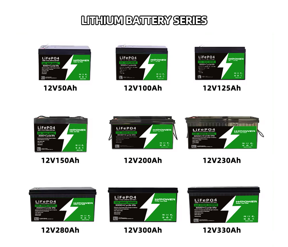 12V 300AH 600AH Deep Cycle Lit - Fishing Boat Trolling Motor avaliação e preço