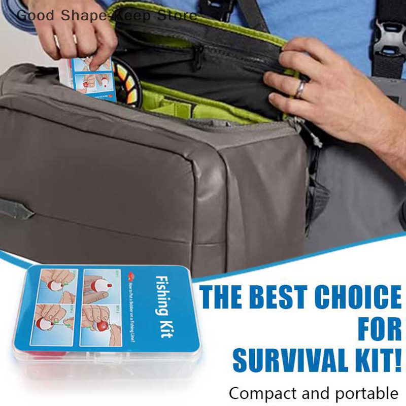 24Pcs Emergency Fishing Kit Po - Fishing Boat Oar avaliação e preço